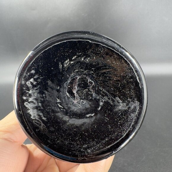 Venetian Hand Blown Art Glass Tumbler Drinking Glasses Cups Amethyst Optic Set 3 - Picture 7 of 14